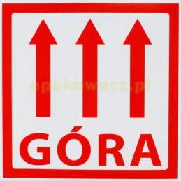 Etykiety samoprzylepne GÓRA - 1000 szt.